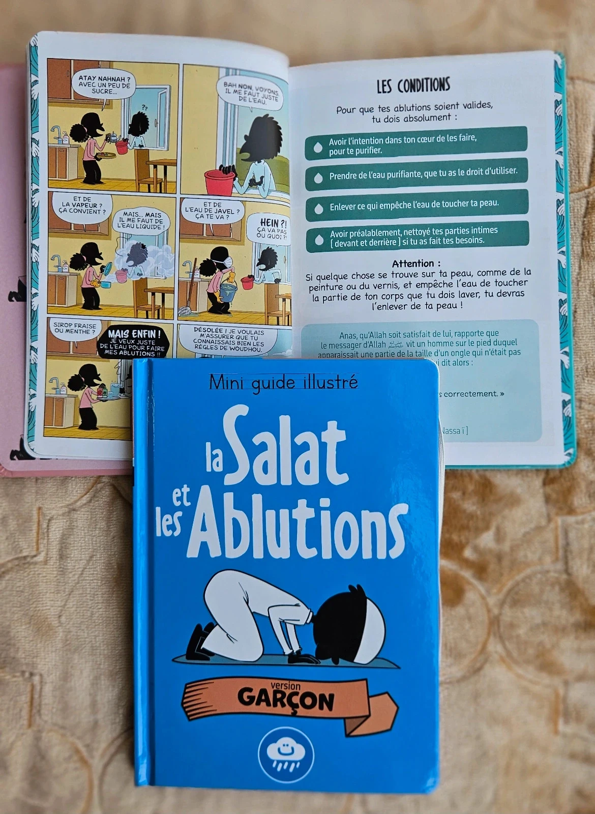 Mini guide illustré la salat et les ablutions – photo 3